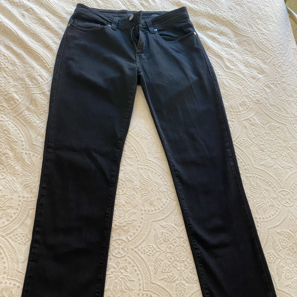 Fidelity Jimmy Slim Straight Black Mens Jeans 31/34
